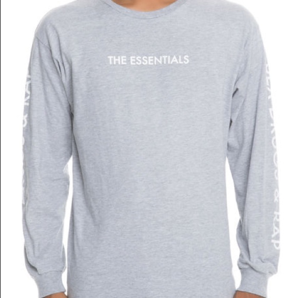 Diamond Supply Co Long Sleeve Heather Grey, XXXL